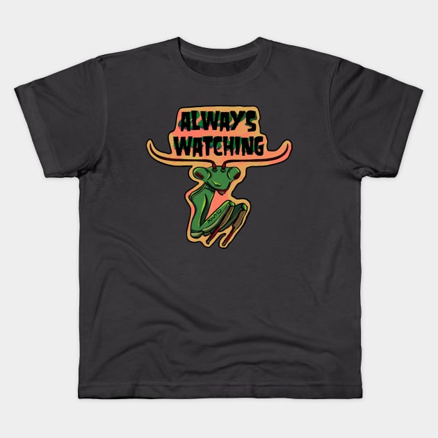 Always Watching Kids T-Shirt by Dystopian Simulation Radio